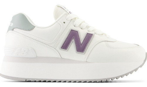 Zapatillas Urbanas Mujer New Balance Wl574zfg Blanco