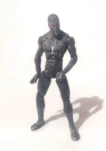 Spiderman Black Hombre Araña Hasbro Escala Marvel Legends