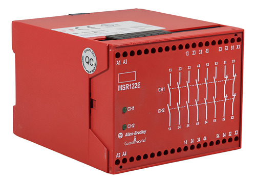 Allen-bradley 440r-e21357 Relé De Seguridad Relevador (Usado)
