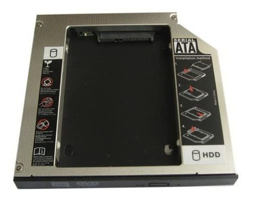 Generic Nueva 2 nd Sata Disco Duro Ssd Hdd Caddy Par