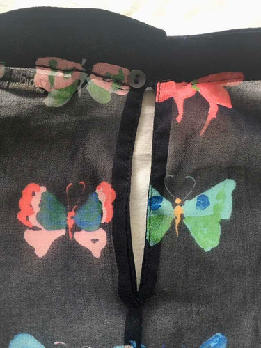 Remera De Gasa Para Mujer Zara Talle M