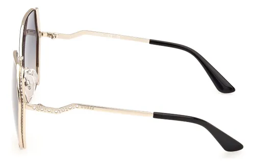 Lentes De Sol Dorado Degradé Guess Gu7843s33w