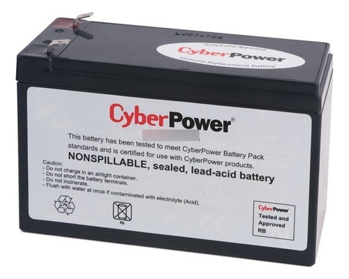 Bateria De Reemplazo Cyberpower - 12 V