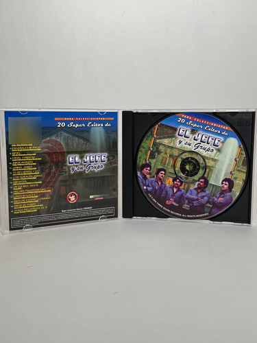 Disco Original 20 Super Exitos De El Jefe Y Su Grupo Estándar