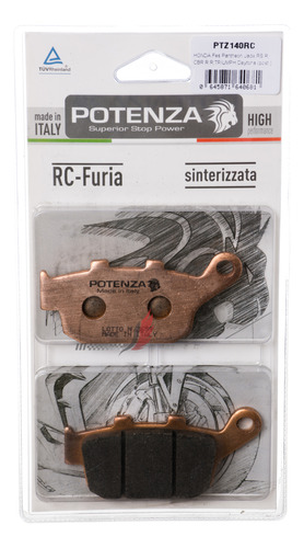 Pastilha Potenza Sinterizada Tras Buell Xb9 Xb12 140rc