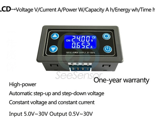 Regulador Voltaje Digital Ajustable Dc Dc 5v- 30v 4amp Smart