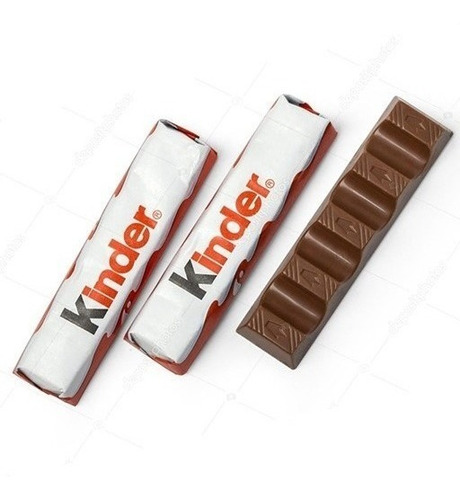 Kinder Barrita De Chocolate X24 Unidades Go Market 