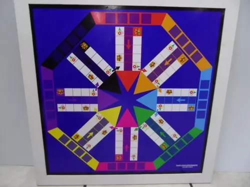 Ludo Tabuleiro Estojo Gigante Tam 50 X 50 Centímetros Com Pinos E Dados  Grande