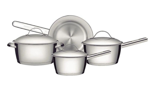 Jogo Panelas Fundo Triplo Tramontina Allegra 65650270 Inox