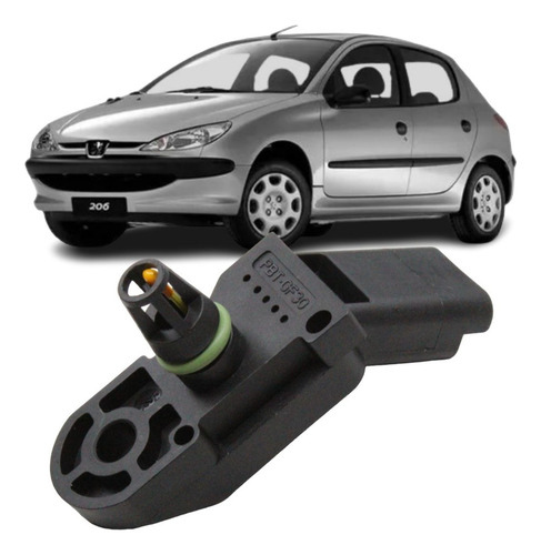 Sensor Map 206 1.4 1.6 8v 16v Flex 2000 A 2009 9639381480