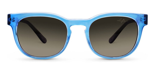 Óculos De Sol Life Em Acetato Azul E Lilás