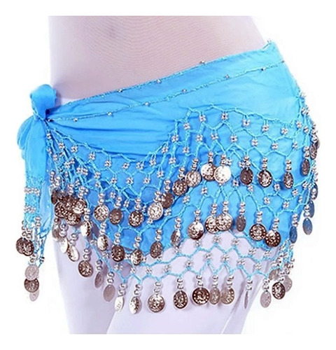 Oferta Fajilla Bellydance Pareo Danza Árabe Falda Zumba 