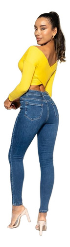 Skinny Jeans Slim Fit Premium Moda Para Dama