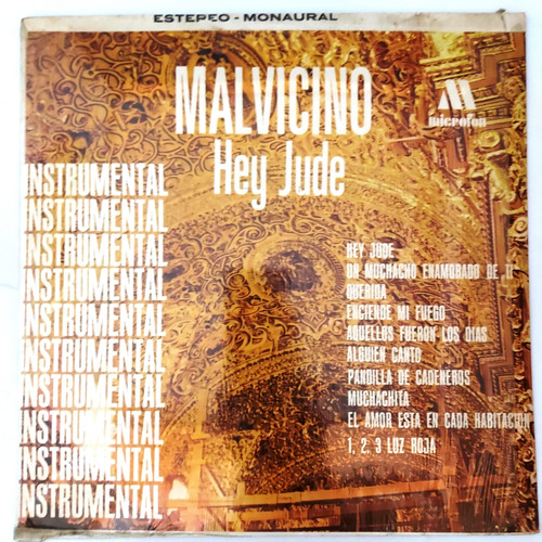 Malvicino - Hey Jude    Lp