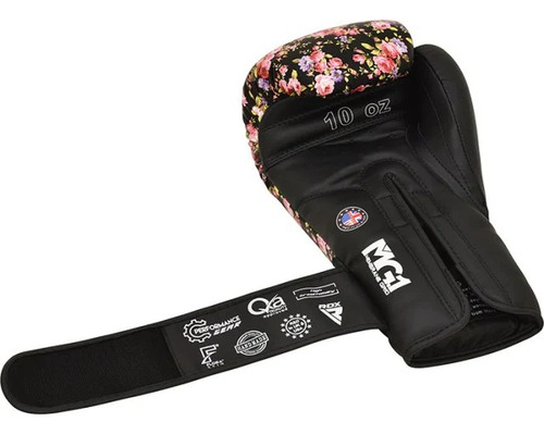 Guantes Box Rdx Floreados Para Mujer Entrenamiento