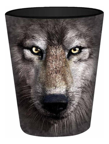Casa De Lobo De 2 Oz De Vidrio De Chupito