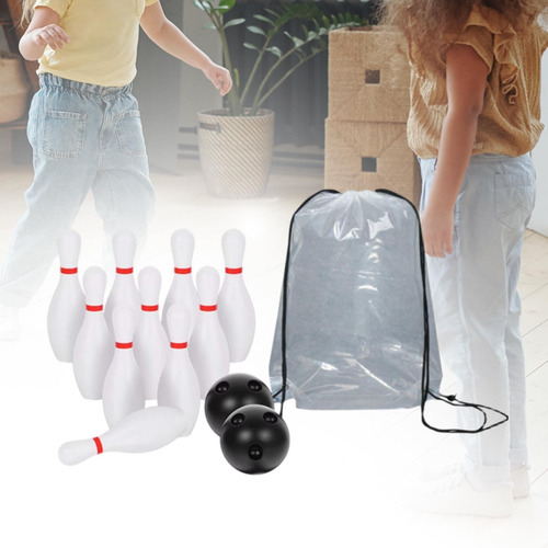 Juego De Bolos Para Niños Juguetes De Bolos Al Aire 16 Cm