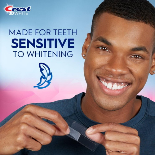 Kit De Blanqueamiento Dental Crest 3d Whitestrips Sensitive