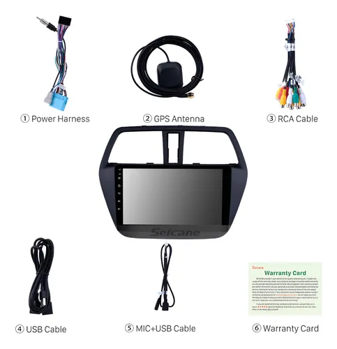 Radio Android Carplay 4+64 Suzuki Scross