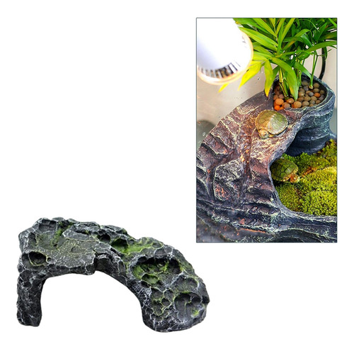Escondite De Reptiles, Decoración Decorativa 16cmx9cmx6cm