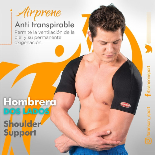 Soporte De Hombros 2 Lados Hombrera Bilateral S/.45.00