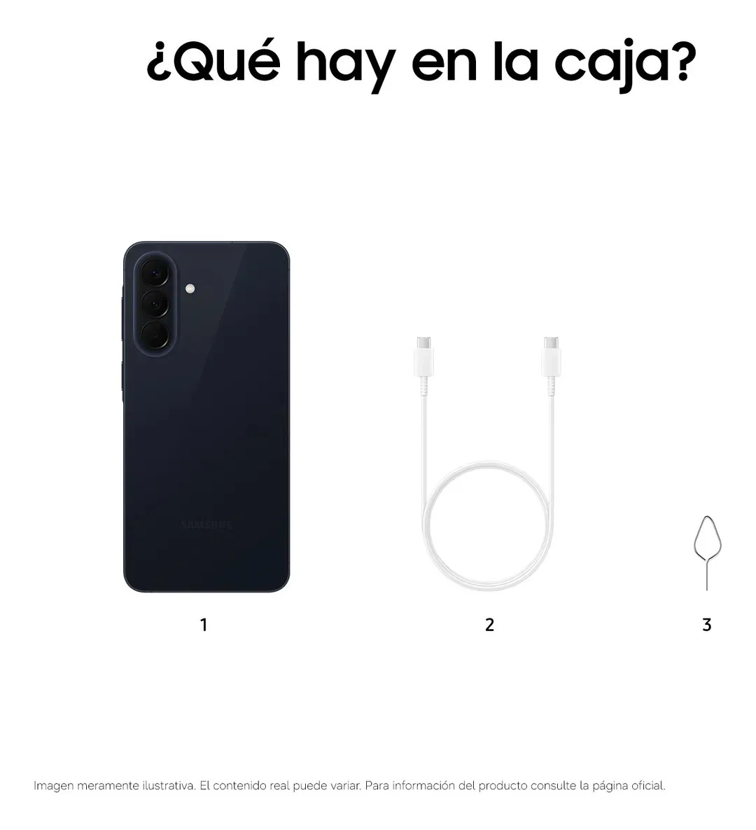 Teléfono celular Samsung Galaxy A57 5G de 256 GB, 8 GB de RAM, funciones de IA, azul oscuro