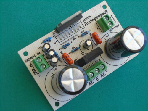 Imagen 4 de 8 de Mini Amplificador 100 Watts Tda7294 C/fuente- Audioproject