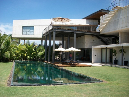 Imagen 16 de 30 de Tres Vidas, Casa Minimalista En Campo De Golf Y Playa. 4 Recamaras