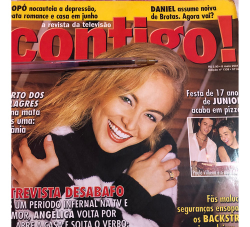 Revista Contigo,angélica,ana Paula,sandy&junior,paulo Vilhen (Usado)