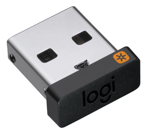 Receptor Unifying Logitech Inalámbrico Usb De 2,4 Ghz Negro