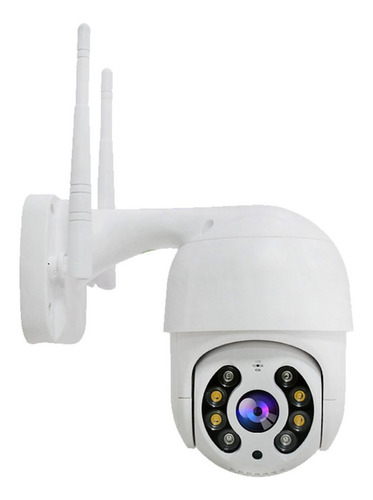 Cámara de seguridad Smart Tech N8-400W-IR Premium con resolución de 3MP visión nocturna incluida blanca