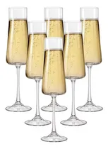 Comprar Copas Champagne Champaña Cristal Bohemia Set X 6 Xtra 210ml