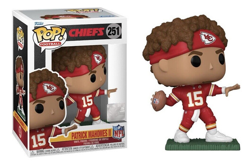 Funko Pop Patrick Mahomes Ii #251 Nfl Kansas City Chiefs