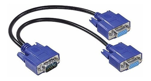 Adaptador Cabo Y Vga Macho X 2 Femea