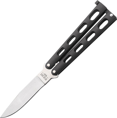 Bear & Son / Balisong / Clip Point / Mariposa / Negra / 113b