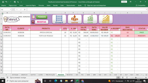 Planilha Excel Sorveteria: A Ferramenta Que Vai Te Fazer Eco