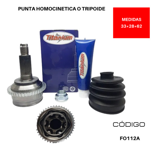 Punta Tripoide Mazda 6 I 2.3 L2260 4 - Dohc 16 2005