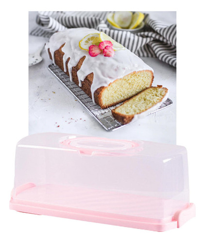 Caja De Pan De Pan Rectangular Con Asa Herramienta De Cocina