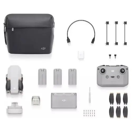 DJI Mini Dron combinado 2 Fly More Gris oscuro