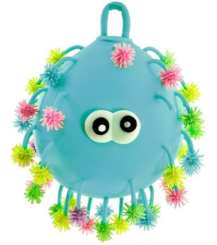 Fidget Flofy Zoiudo Bola Com Luz Azul Dm Toys Dmt6284