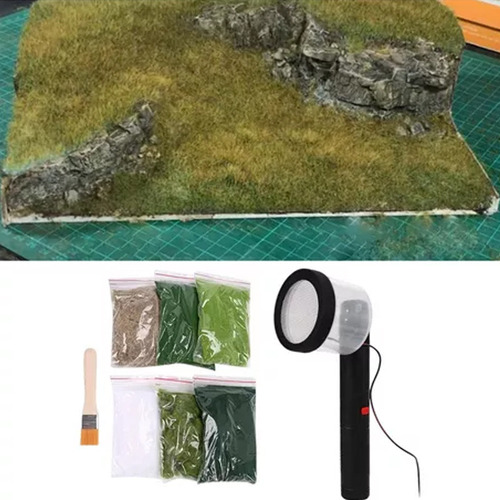 Aplicador De Vegetación Estática For Modelos De Arquitectura