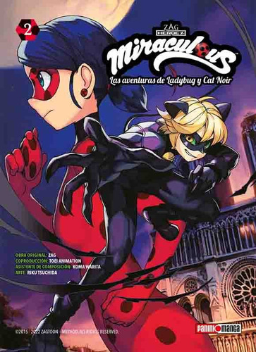 Miraculous Las Aventuras De Ladybug Y Cat Noi 02 Manga Panin