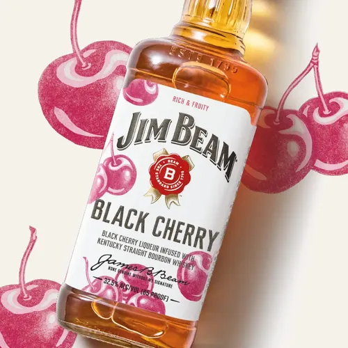 Whisky Jim Beam Bourbon Black Cherry 700ml | MercadoLivre Whisky Jim Beam Bourbon Black Cherry 700ml | MercadoLivre