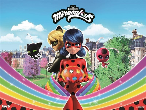 Quebra-cabeça 3d Miraculous Com 48 Peças Multikids - Br1623