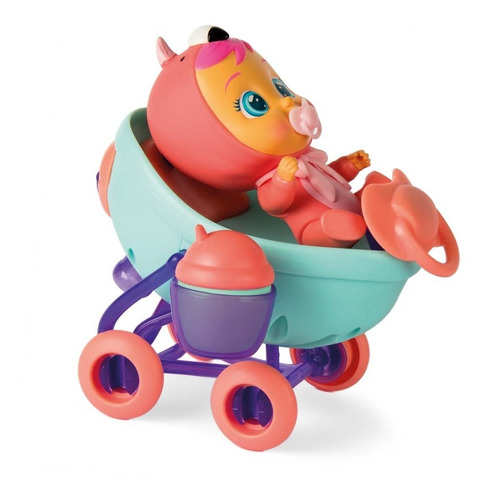 Imagen 2 de 5 de Muñeca Mini Bebés Llorones Carreola Fancy Fotorama