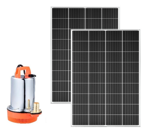 Trisol Kit De Bomba Solar 12v 3000lt/h Hasta 5m 1 Pulgada
