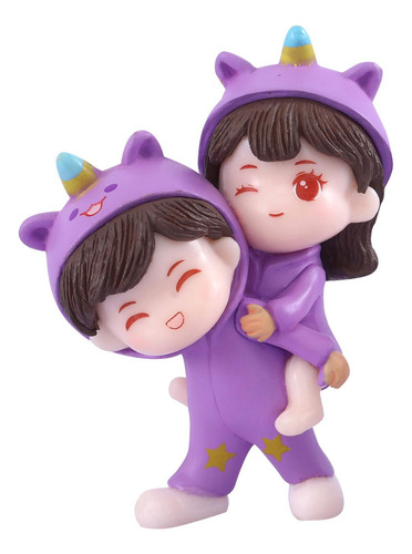 4 Figuras Románticas De Casa De Muñecas En Estilo B
