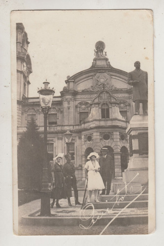 Antigua Postal Fotografia Rppc Edificio Correo Porto Alegre