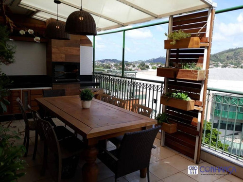 Imagem 25 de 30 de Cobertura Com 3 Dormitórios À Venda, 127 M² Por R$ 2.000.000,00 - Campo Grande - Rio De Janeiro/rj - Co0071