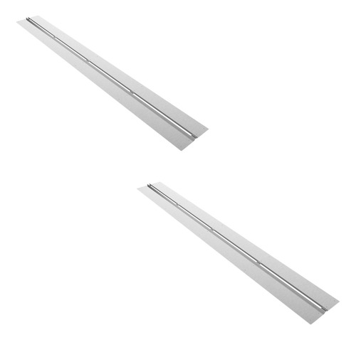 2 Ralos Grelha Linear Borda De Piscina 1 M X 12 Cm Em Inox